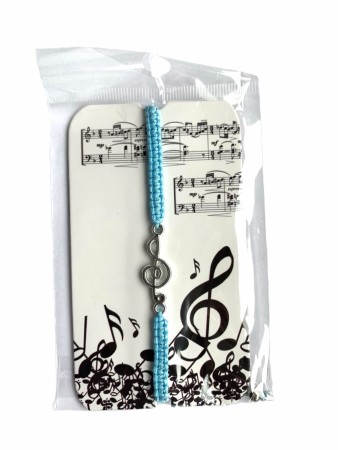 Note armbånd lyseblå