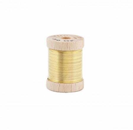 Messingtråd for oborør, 50 g, soft, 0,3 mm